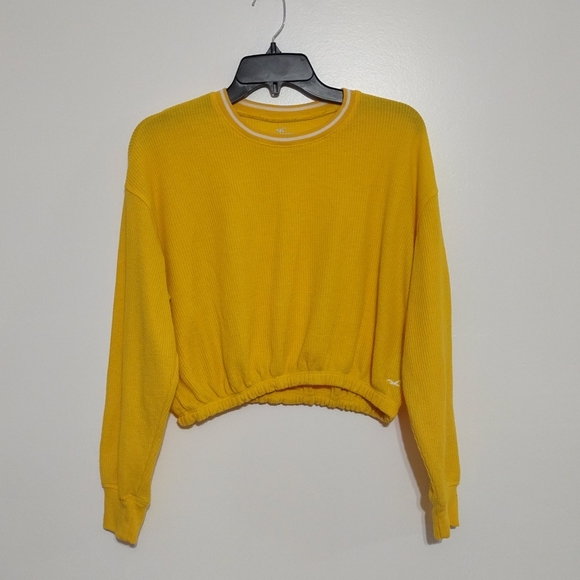 Hollister California Boyfriend T-shirt XS Yellow - Picture 1 of 14